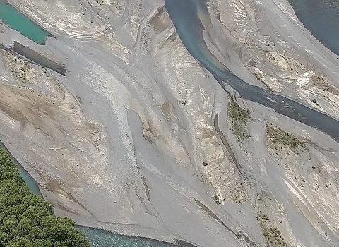 Research shows how braided rivers work