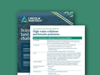 High‑value cellulose and keratin polymers