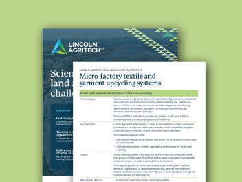 Micro‑factory textile and garment upcycling systems